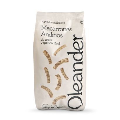 Macarrones Andinos de Arroz y Quinoa - Oleander - 500 g