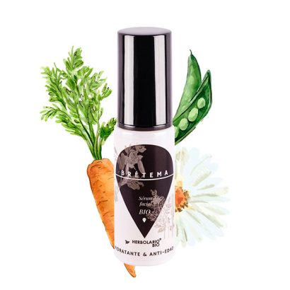 Brétema Sérum Facial Natural Hidratante Anti-Edad - Herbolario Bio - 30 ml