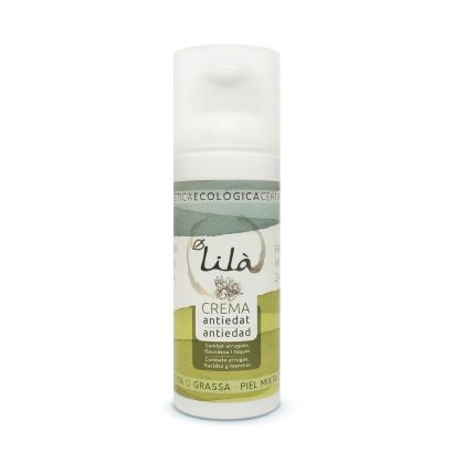 Crema Antiedad Piel Mixta o Grasa - Lilà Cosmètics - 50 ml