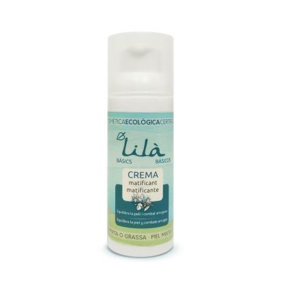 Crema Matificante Facial - Lilà Cosmètics - 50 ml