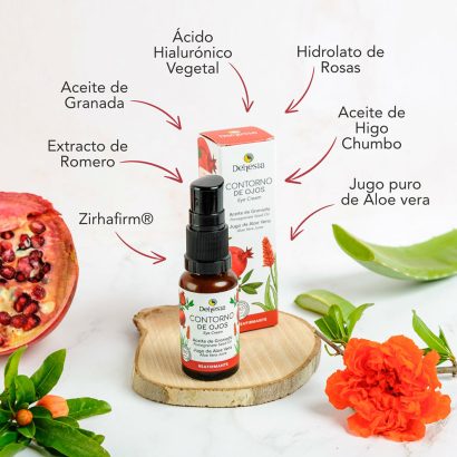 Contorno de Ojos BIO Reafirmante de Granada y Aloe Vera - Dehesia - 20 ml - Imagen 3