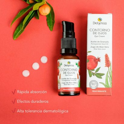 Contorno de Ojos BIO Reafirmante de Granada y Aloe Vera - Dehesia - 20 ml - Imagen 4