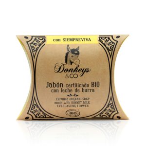 Jabón de Leche de Burra con Siempreviva - Donkeys & Co - 100 g