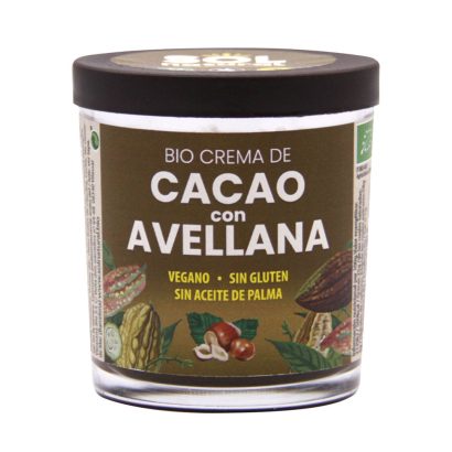 Crema de Cacao con Avellanas Bio - Sol Natural - 200 g