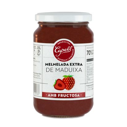 Mermelada Extra de Fresa con Fructosa - Capell - 400 g