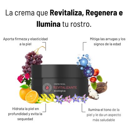 Crema Facial Revitalizante - Madreselva - 50 ml - Imagen 2