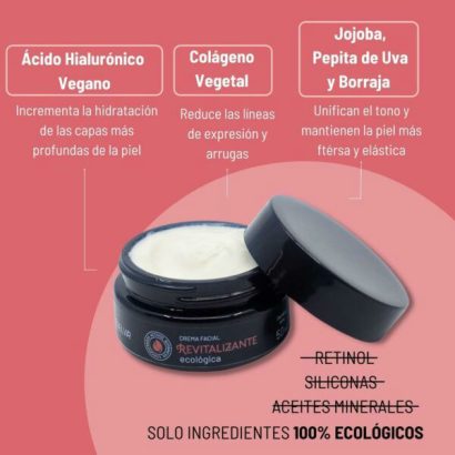Crema Facial Revitalizante - Madreselva - 50 ml - Imagen 3