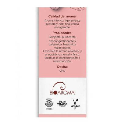 Incienso Ayurveda Palo Santo - BioAroma - 12 varillas - Imagen 2