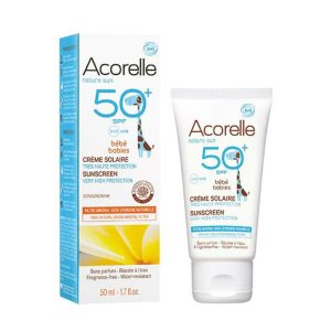Crema Solar Bebé SPF 50+ - Acorelle - 50 ml