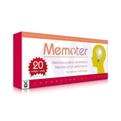 Memoter - Laboratorios Tegor - 20 ampollas