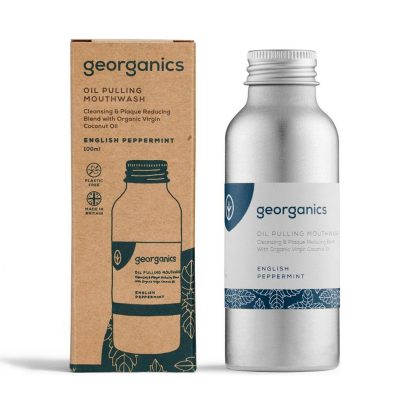 Enjuague Bucal Oilpulling Menta Inglesa - Georganics - 100ml - Imagen 2