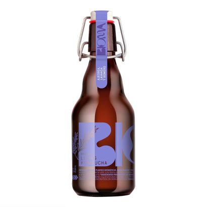 Kombucha Creative Mind: Romero, Menta y Lavanda - Bioma Kombucha - 330ml