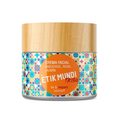 Crema Facial Bakuchiol, Jazmín y Rosa - Ètik Mundi - 50 ml