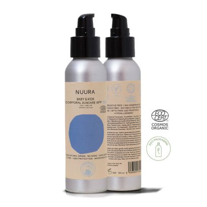 Emulsión Fluida Baby & Kids Certificada Orgánica SPF 50 UVA / UVB / IR - Nuura - 125 ml